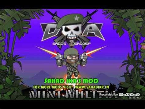 download mini militia unlimited health